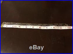 9ct Gold Figaro Link Chain Necklace 20 Inches Fully Hallmarked