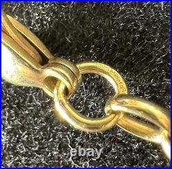 9ct Gold Figaro T-bar Chain 10g Approximately