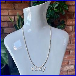 9ct Gold Fully Hallmarked 18 inch Chain