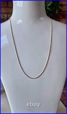 9ct Gold Fully Hallmarked 18 inch Chain