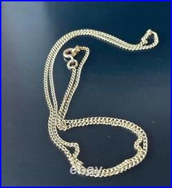 9ct Gold Fully Hallmarked 18 inch Chain