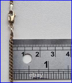 9ct Gold Hallmarked Chain Necklace 375 Used No Box 6.8g