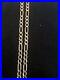 9ct-Gold-Heavy-Diamond-Cut-Figaro-Chain-18-Long-In-Excellent-Condition-01-urjq