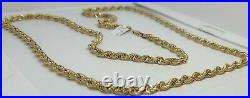 9ct Gold Heavy Rope Chain