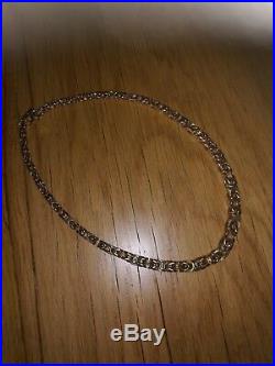 9ct Gold Heavy Weight Chain Necklace mens