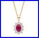 9ct-Gold-Natural-Ruby-Cluster-Pendant-Necklace-18-inch-Gold-Chain-UK-Made-01-bv