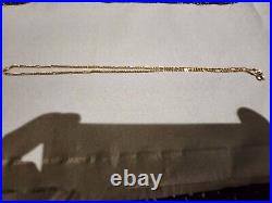 9ct Gold Necklace 4.5g