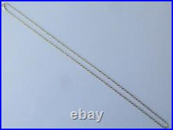 9ct Gold Necklace 9ct Yellow Gold Flat Curb Chain (24 inches)