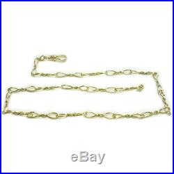 9ct. Gold' Pre-Owned' 19 Fancy Albert Chain