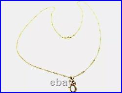 9ct Gold QVC Opal Diamond Pendant 18 Twist Chain Necklace GIFT BOXED