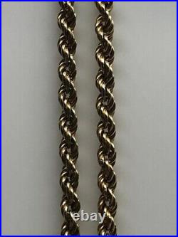 9ct Gold Rope Chain