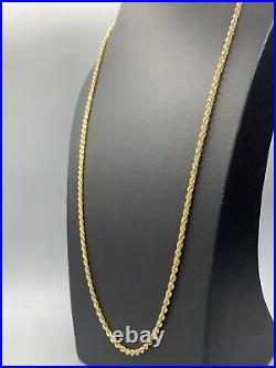 9ct Gold Rope Chain