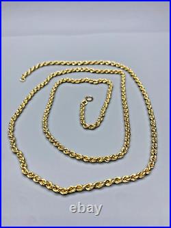 9ct Gold Rope Chain
