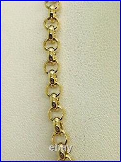 9ct Gold Round Belcher Chain 4.0mm 22 CHEAPEST ON EBAY