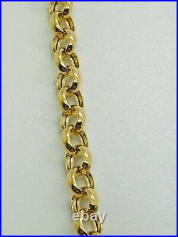 9ct Gold Round Belcher Chain 4.0mm 22 CHEAPEST ON EBAY