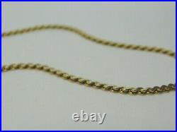 9ct Gold Serpentine Link Chain