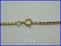 9ct Gold Serpentine Link Chain