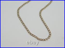 9ct Gold Small Curb Link Chain