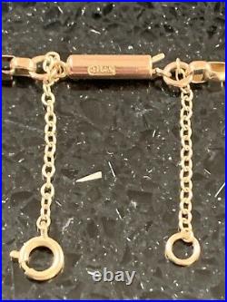 9ct Gold Victorian Barrel Clasp Chain