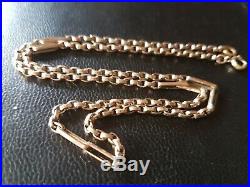 9ct Gold Victorian Rose Gold Chain