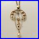 9ct-Rose-Gold-Pearl-Pendant-With-Antique-Chain-Antique-Victorian-Edwardian-01-zn