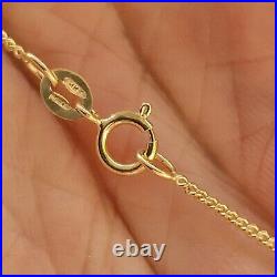 9ct YELLOW GOLD NECKLACE CHAIN SOLID 375 INCLUDING CURB ROLO SNAKE