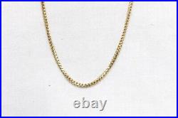 9ct Yellow 20 Inch Gold Snake Chain 6.2g 1333004