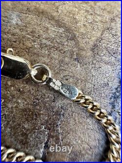 9ct Yellow Gold 20.5 Inch Curb Chain Hallmarked 7g Unisex