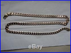 9ct Yellow Gold 21.5 Inch 1.15oz Solid Curb Chain