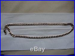 9ct Yellow Gold 21.5 Inch 1.15oz Solid Curb Chain