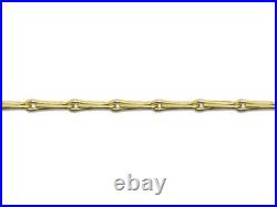 9ct Yellow Gold Barleycorn Jewellery Chain 16/18/20 Necklace HALLMARKED
