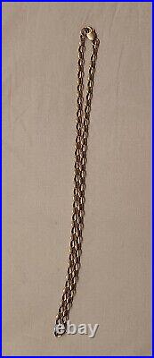 9ct Yellow Gold Belcher Necklace