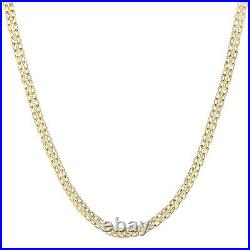 9ct Yellow Gold Bismark Chain 18 Inch Length by Citerna