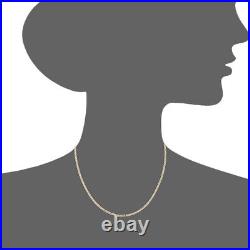 9ct Yellow Gold Bismark Chain 18 Inch Length by Citerna