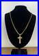 9ct-Yellow-Gold-Box-Chain-Necklace-with-Cross-Pendant-24-34-2g-01-abvx