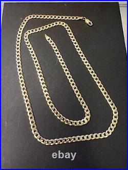 9ct Yellow Gold Curb Chain 10.8g (GD923)