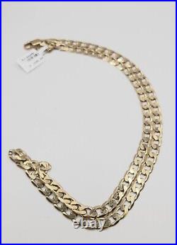 9ct Yellow Gold Curb Chain 20 Inches 18.7g