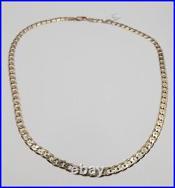 9ct Yellow Gold Curb Chain 20 Inches 18.7g