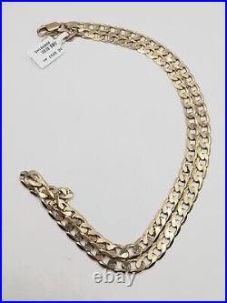 9ct Yellow Gold Curb Chain 20 Inches 18.7g