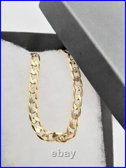 9ct Yellow Gold Curb Chain 20 Inches 18.7g