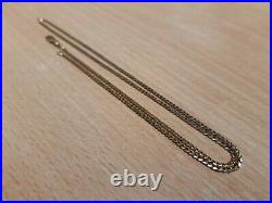 9ct Yellow Gold Curb Chain Approx. 4.21g 21 HY 103884