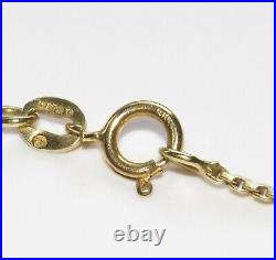 9ct Yellow Gold Fancy Flat Chain / Necklace 20 inch
