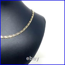 9ct Yellow Gold Fancy Link Chain (20)