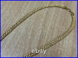9ct Yellow Gold Fancy Rope Link Chain RO 020000135108 blm