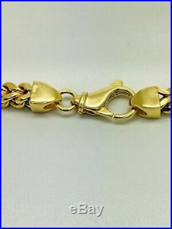 9ct Yellow Gold Franco Style Chain 27 ½
