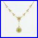 9ct-Yellow-Gold-Peridot-Seed-Pearl-Pendant-Chain-Necklace-01-ufvi