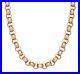 9ct-Yellow-Gold-on-Silver-22-inch-Heavy-Belcher-Chain-11mm-Patterned-Links-01-ifu