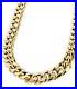 9ct-Yellow-Gold-on-Silver-Heavy-CUBAN-Chain-18-20-22-24-26-30-inch-SOLID-01-fem