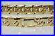 9ct-Yellow-Gold-on-Silver-Men-s-Patterned-Solid-Curb-Chain-Bracelet-8-5-inch-01-tb