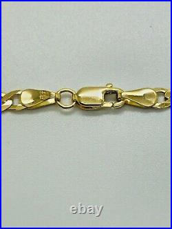 9ct Yellow Solid Gold Curb Chain 3.4mm 20 CHEAPEST ON EBAY